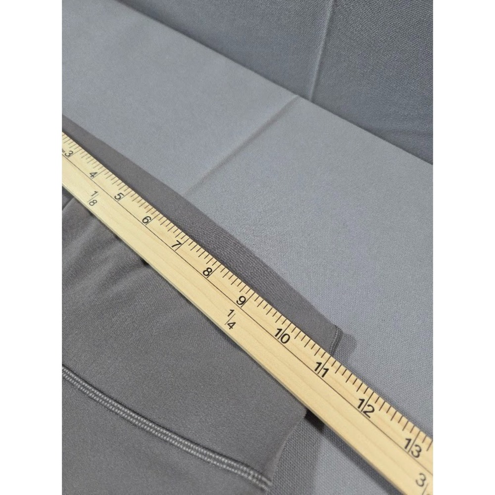 Lululemon Leggings Womens 4 Gray Mesh Reveal Running Mindful Motion Pants Active - Picture 6 of 10